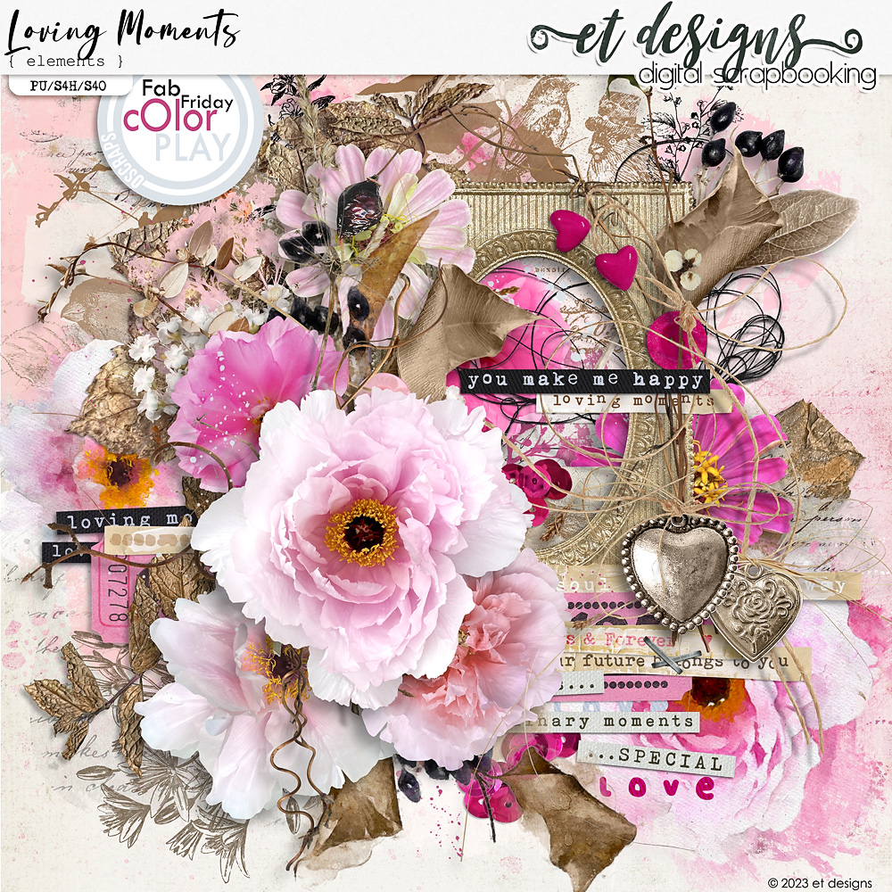 Loving Moments Elements by et designs