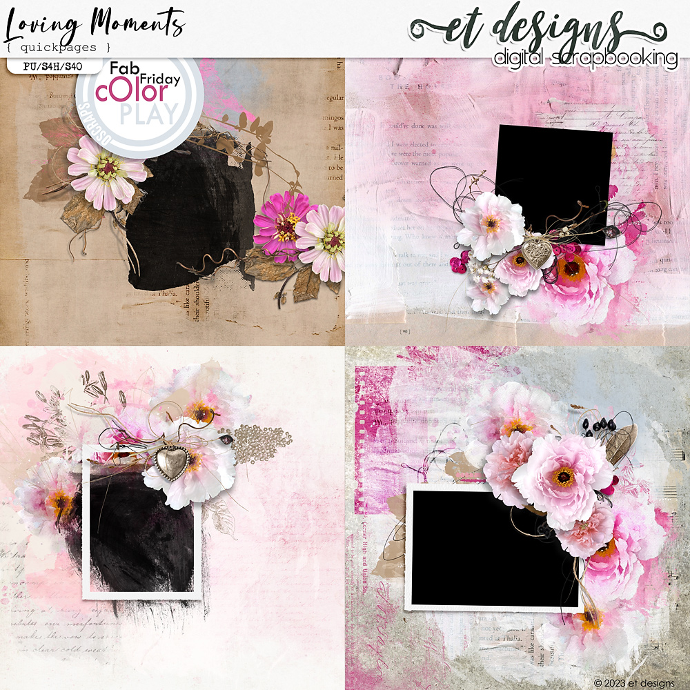 Loving Moments Quickpages by et designs