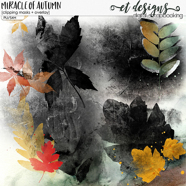 Miracle of Autumn Clipping Masks