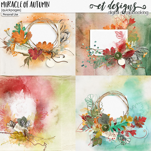 Miracle of Autumn Quickpages