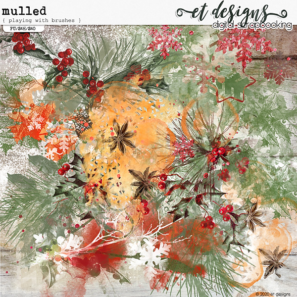 Mulled Playing with Brushes by et designs