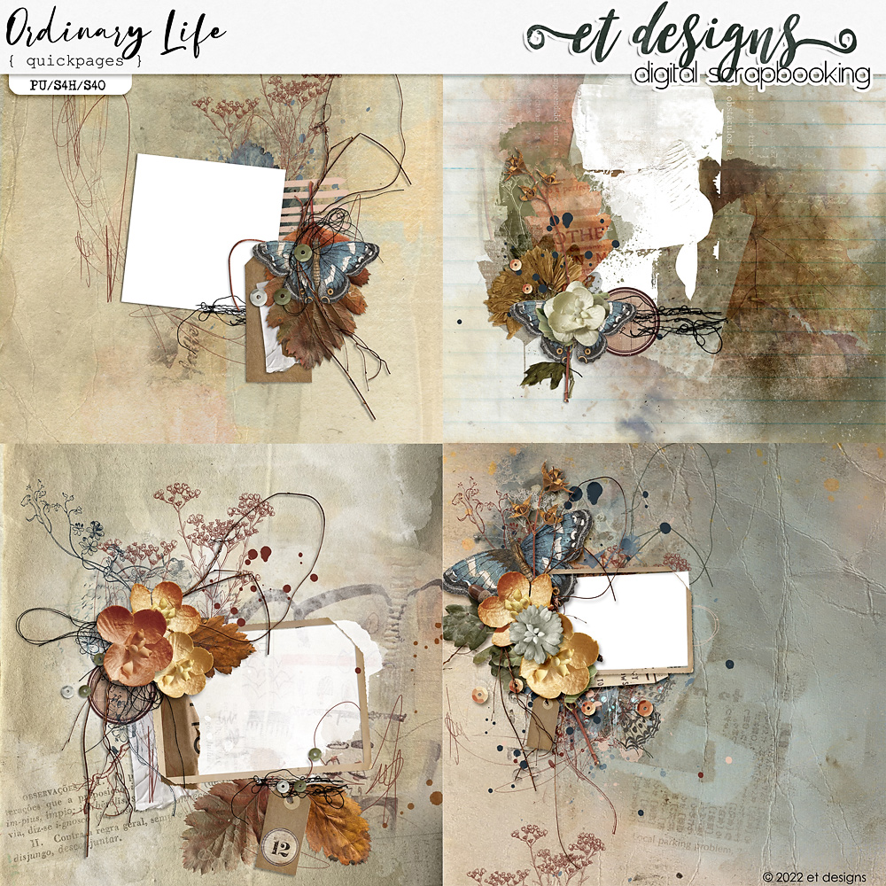 Ordinary Life Quickpages by et designs