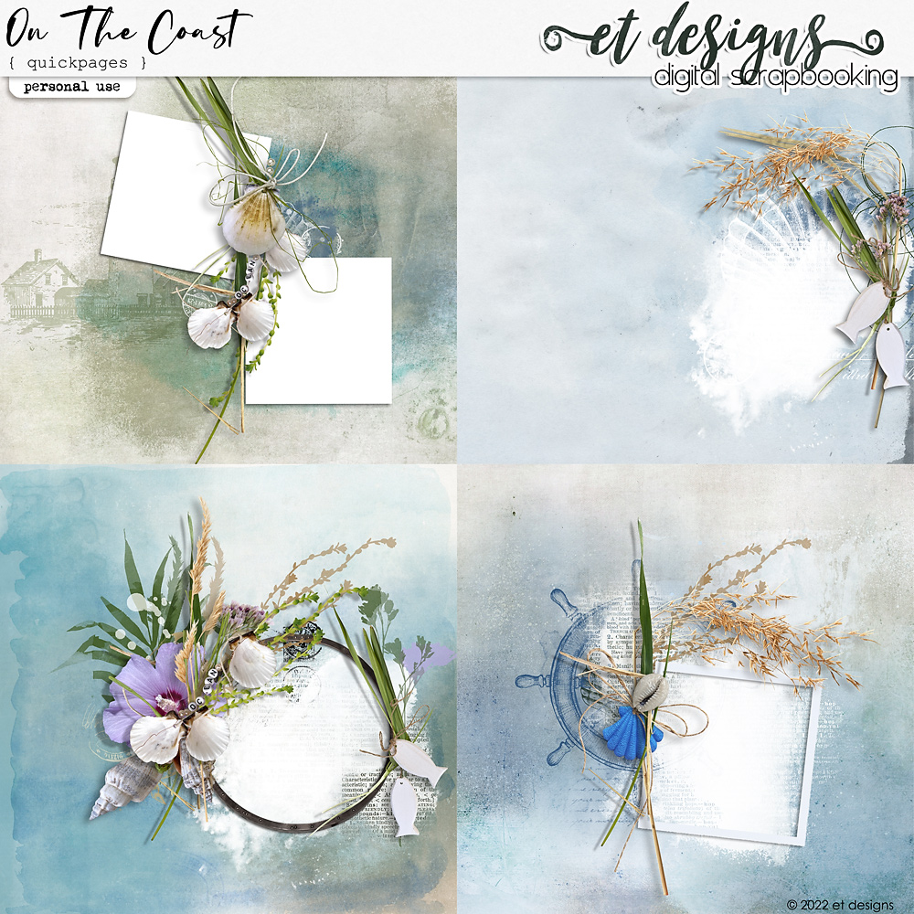 On The Coast Quickpages by et designs