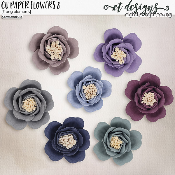 CU Paper Flowers vol.8