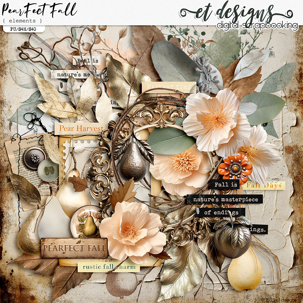 PearFect Fall Elements by et designs