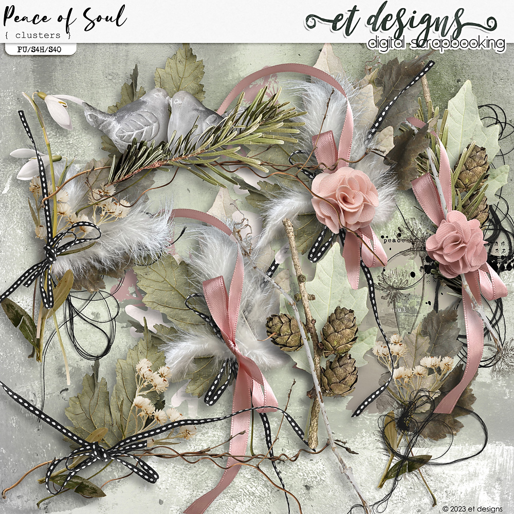 Peace of Soul Clusters by et designs