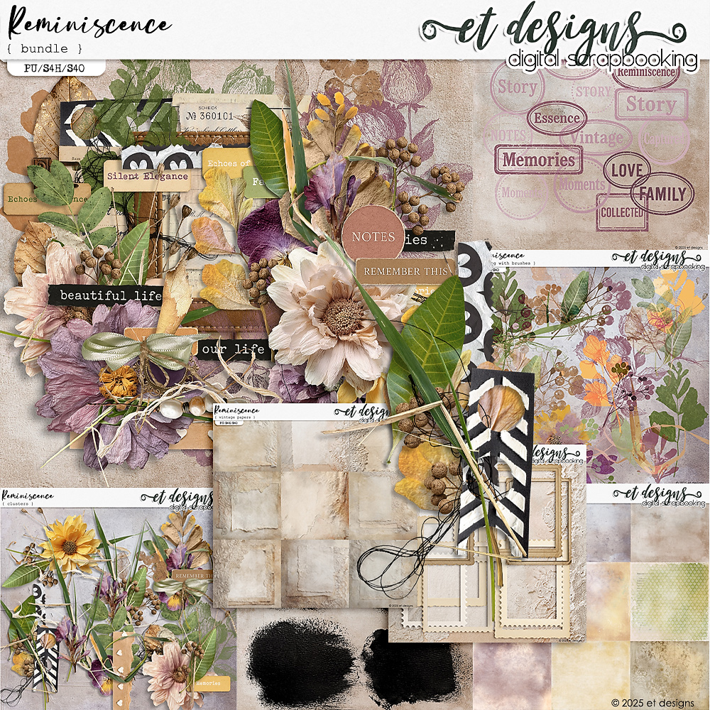 Reminiscence Bundle by et designs