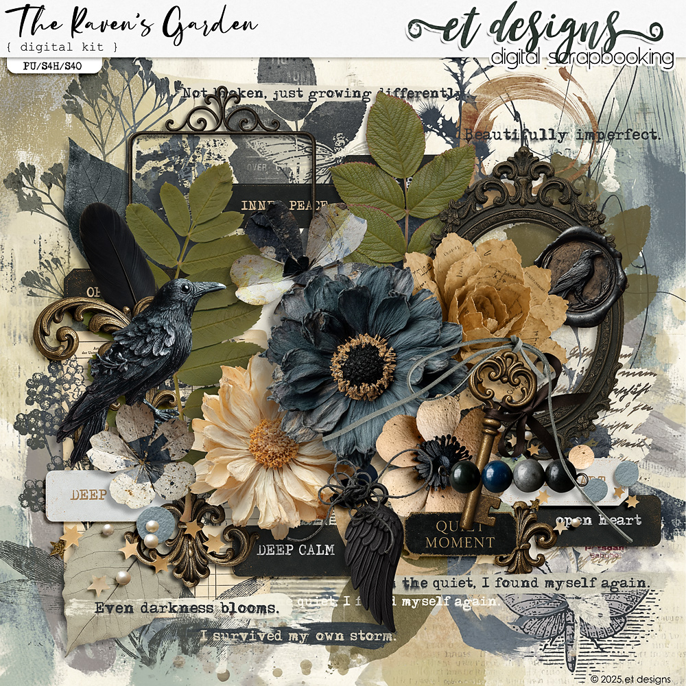 The Raven's Garden Kit by et designs