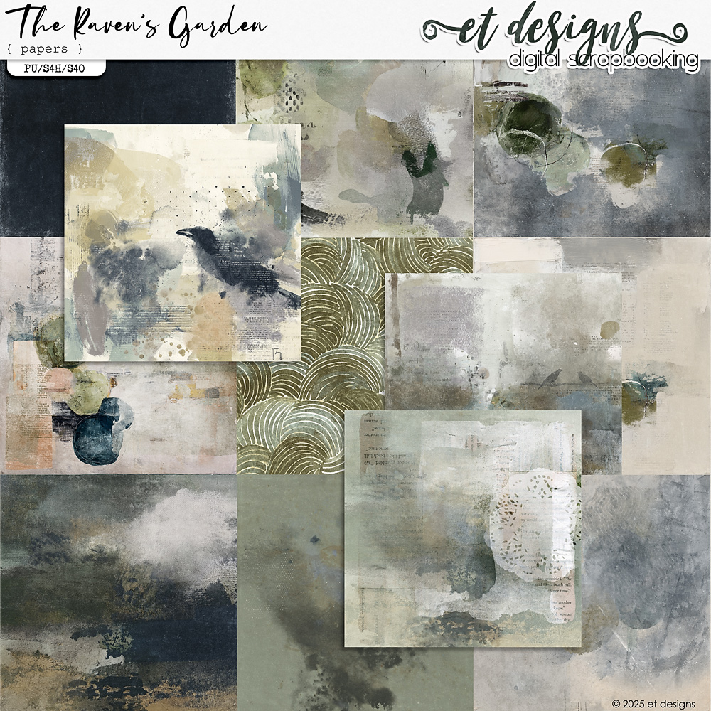 The Raven's Garden Papers by et designs