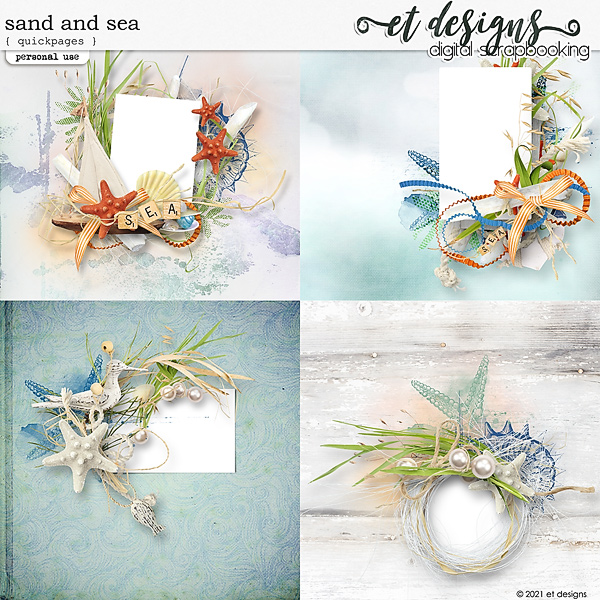 Sand and Sea Quickpages