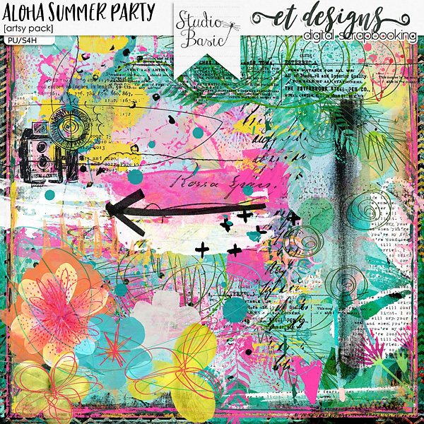 Aloha Summer Party Artsy Pack