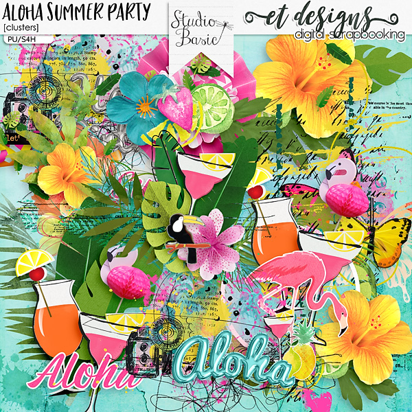Aloha Summer Party Clusters