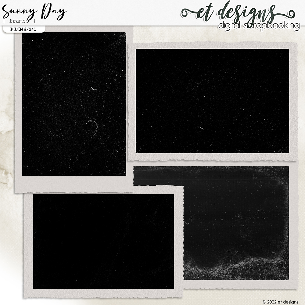 Sunny Day Frames by et designs