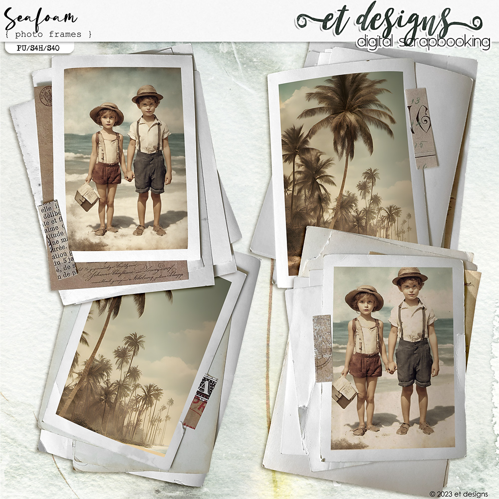 Seafoam Frames by et designs