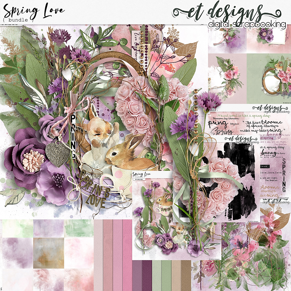 Spring Love Bundle by et designs