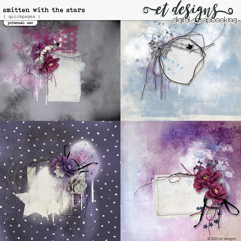 Smitten With the Stars Quickpages by et designs