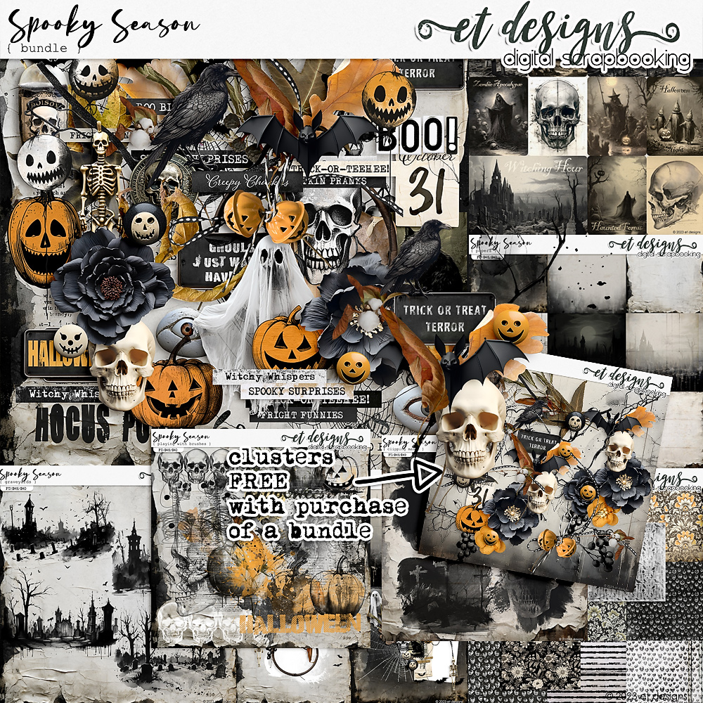 Scrapbook Bundle + Font