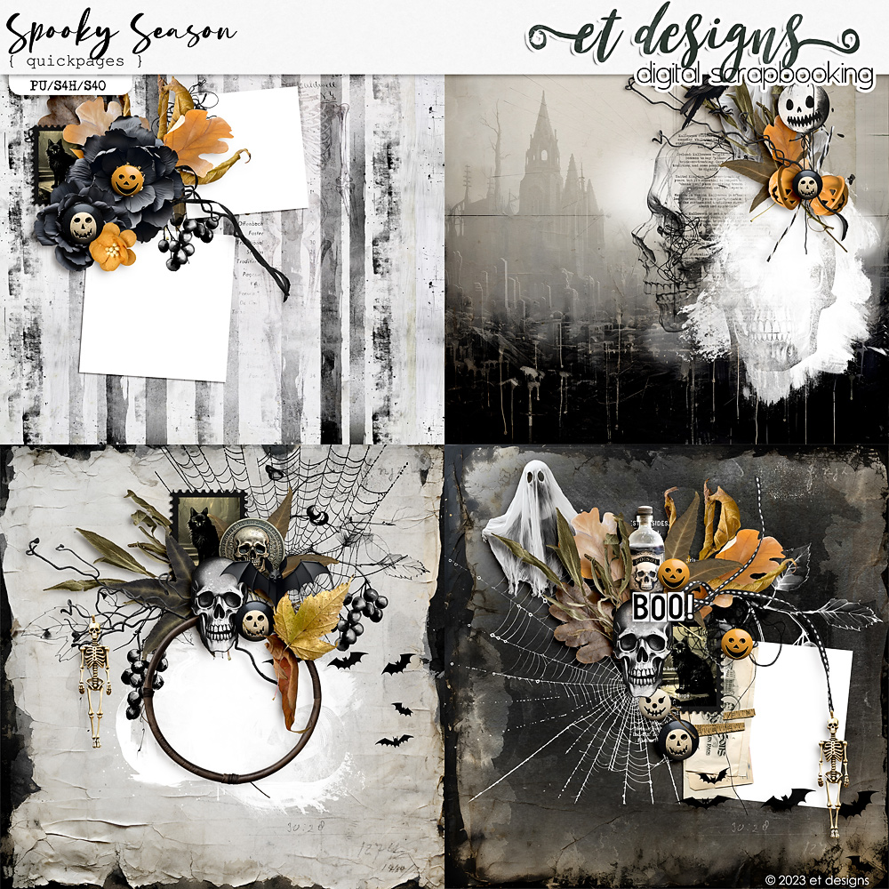 Spooky Season Quickpages by et designs