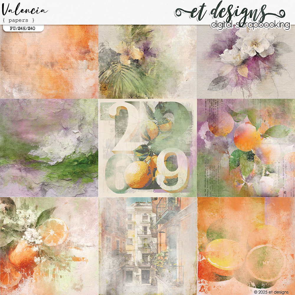 Valencia Papers by et designs