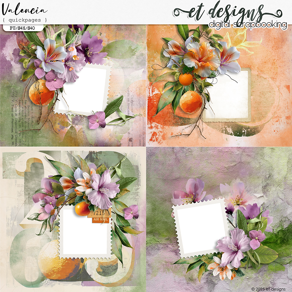 Valencia Quickpages by et designs