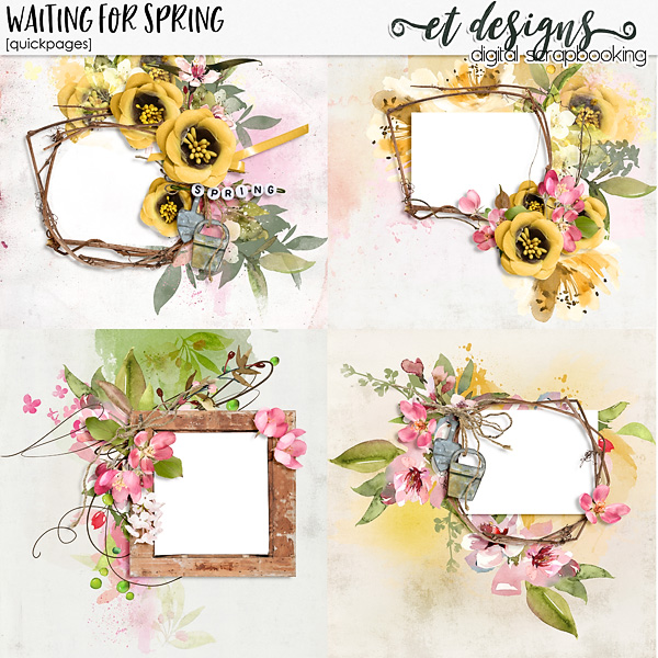 Waiting for Spring Quickpages by et designs Waiting for Spring Quickpages by et designs