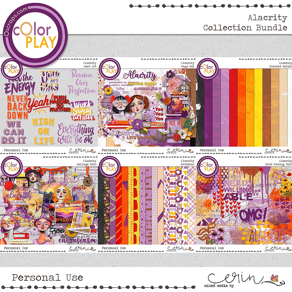 Alacrity {Collection Bundle} by Mixed Media by Erin