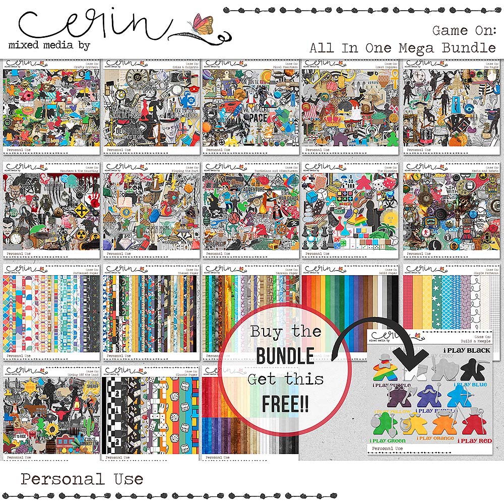Game On: {Mega Bundle} by Mixed Media by Erin