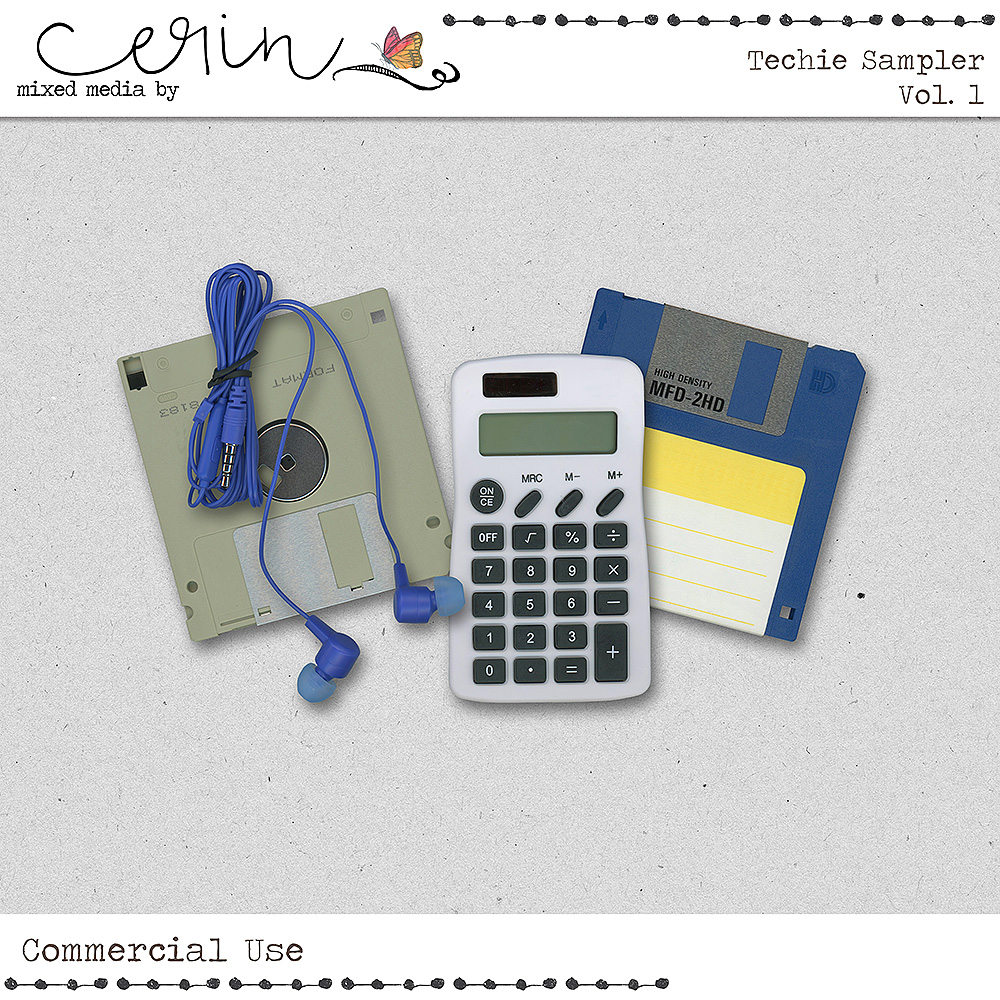 Techie Vol 1 (CU) by Mixed Media by Erin 
