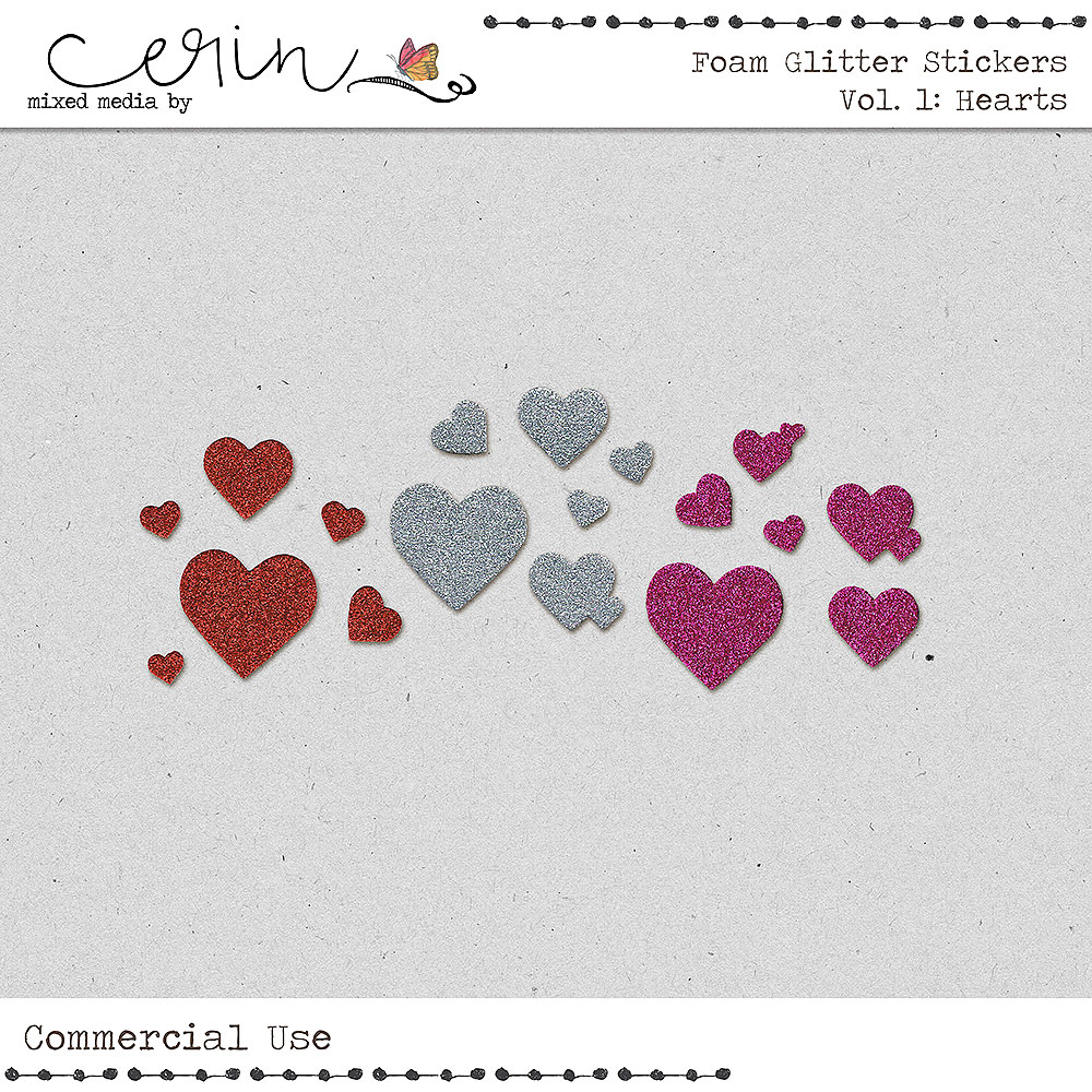 Foam Glitter Heart Stickers by Creatology™, Michaels