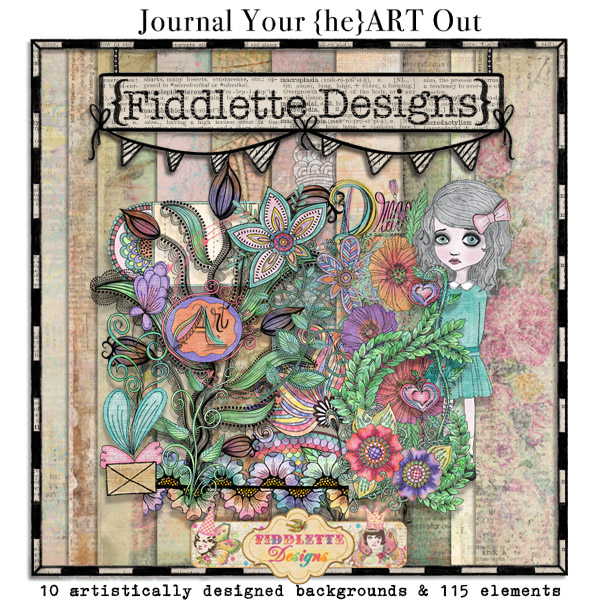 Journal Your {he}ART Out by Fiddlette Designs