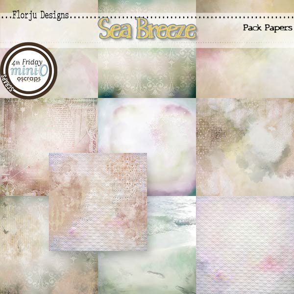 Sea Breeze { Papers PU } by Florju Designs Sea Breeze { Papers PU } by Florju Designs
