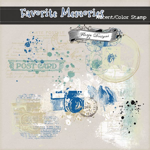 Favorite Memories { Accents PU } by Florju Designs Favorite Memories { Accents PU } by Florju Designs