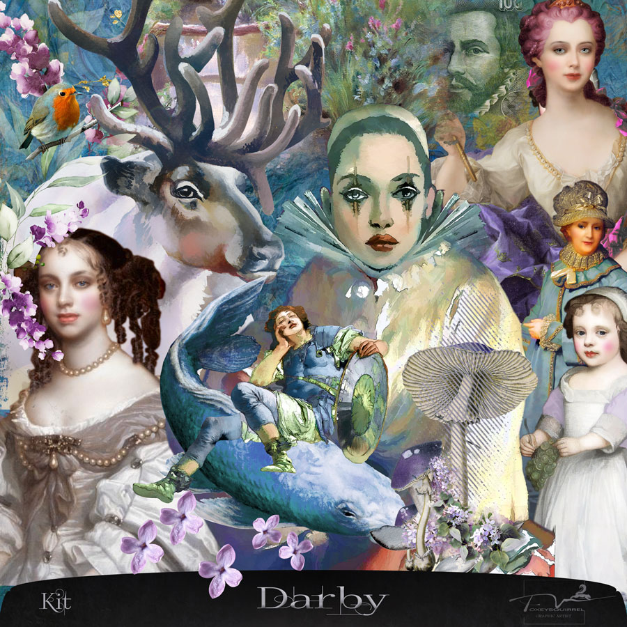Darby Digital Art Kit