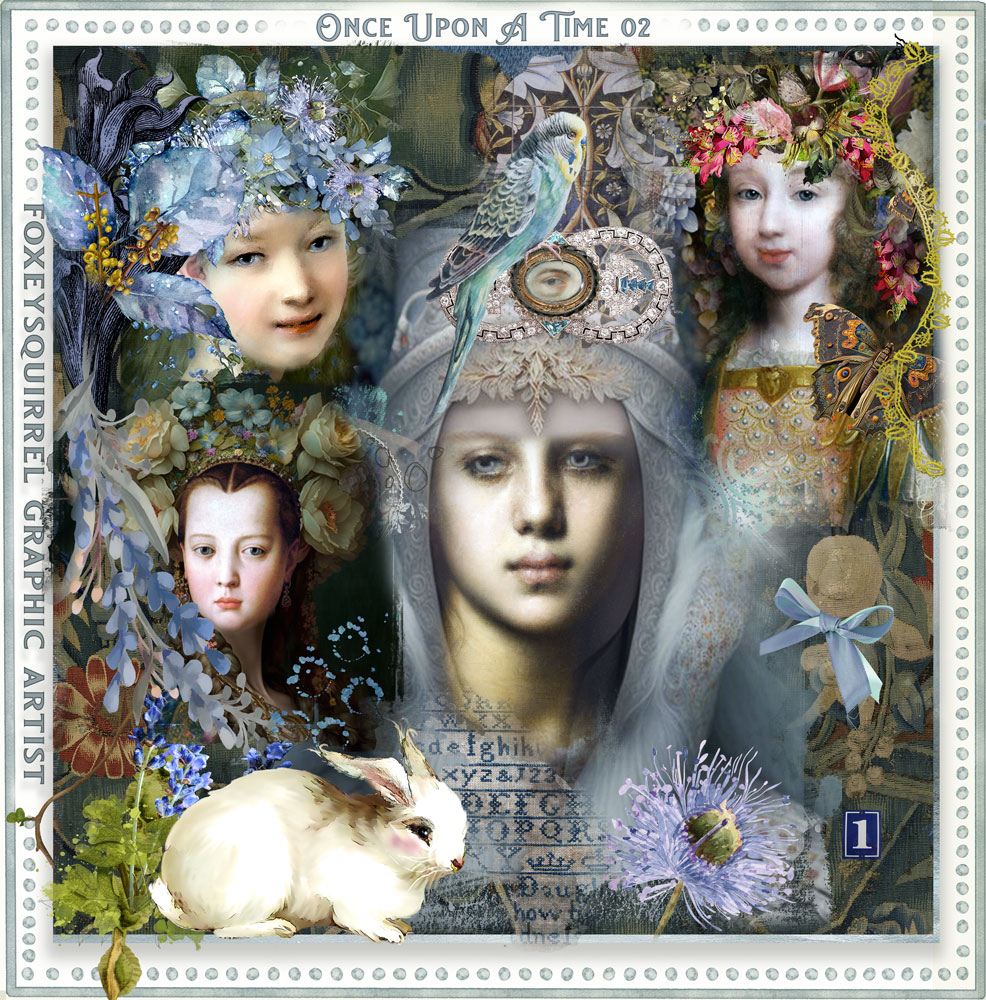 Once Upon A Time 2 Digital Art kit