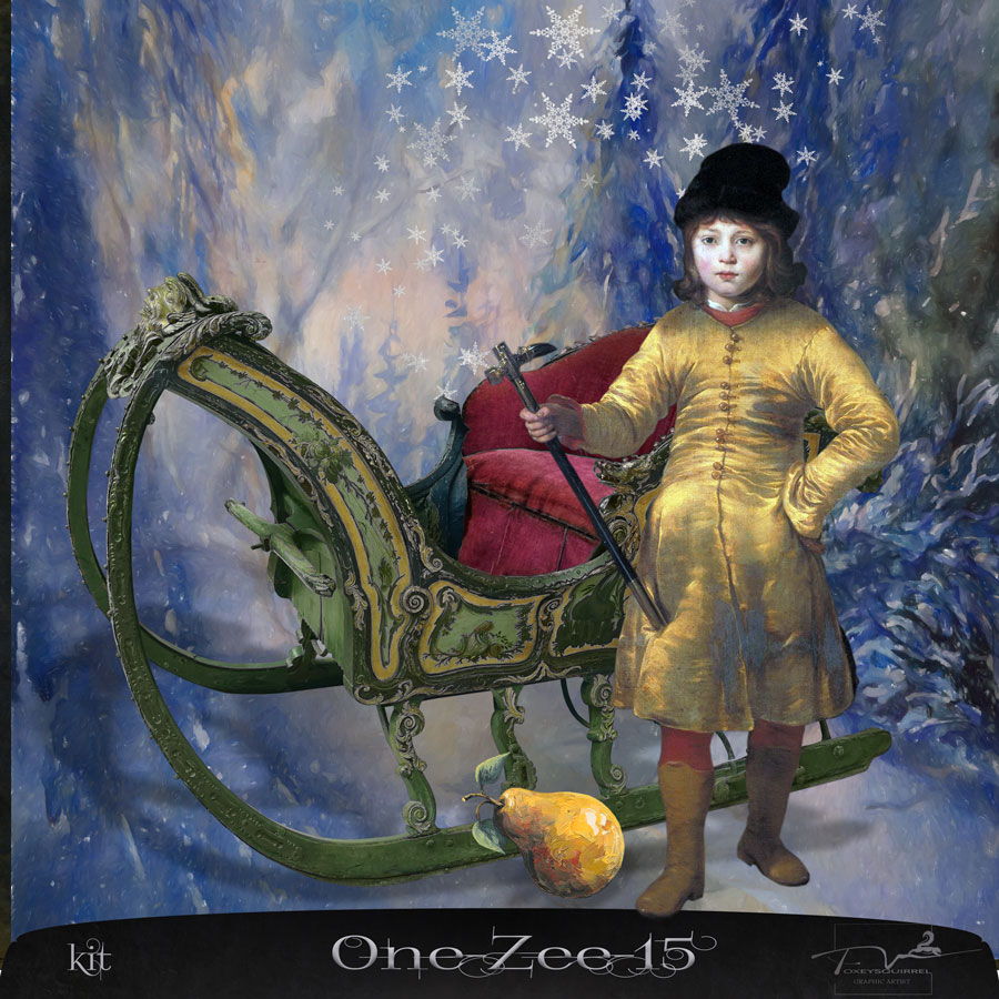 One-Zee Vol 15 Digital Art Mini Kit
