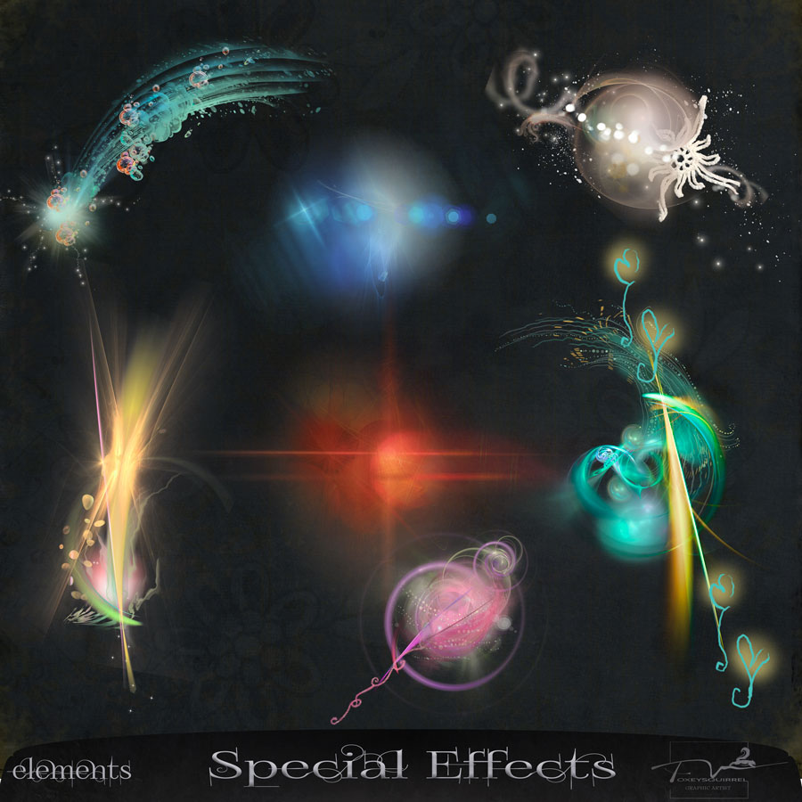 Special Effects Digital Art Elements