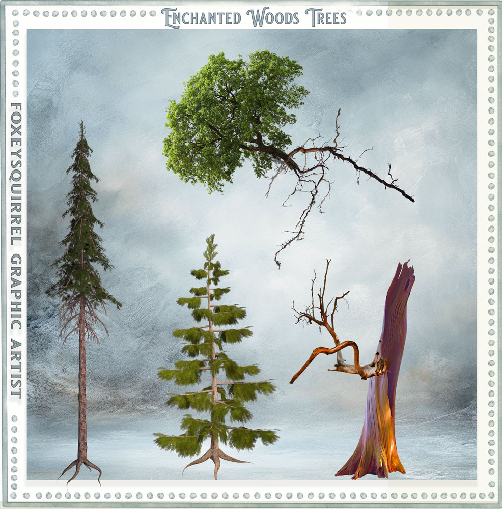 Enchanted Woods Trees