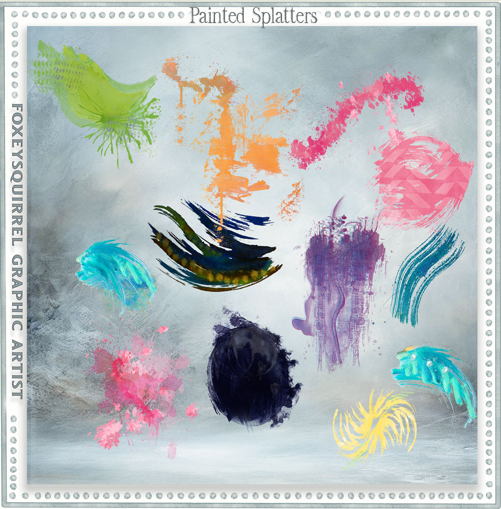 Painted Splatters