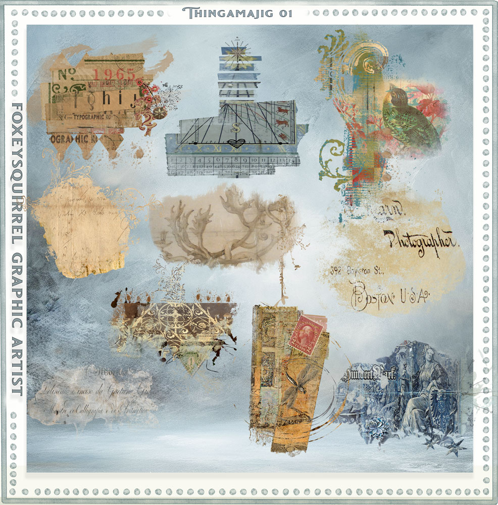 Thingamajig vol 1 Digital Art Pack