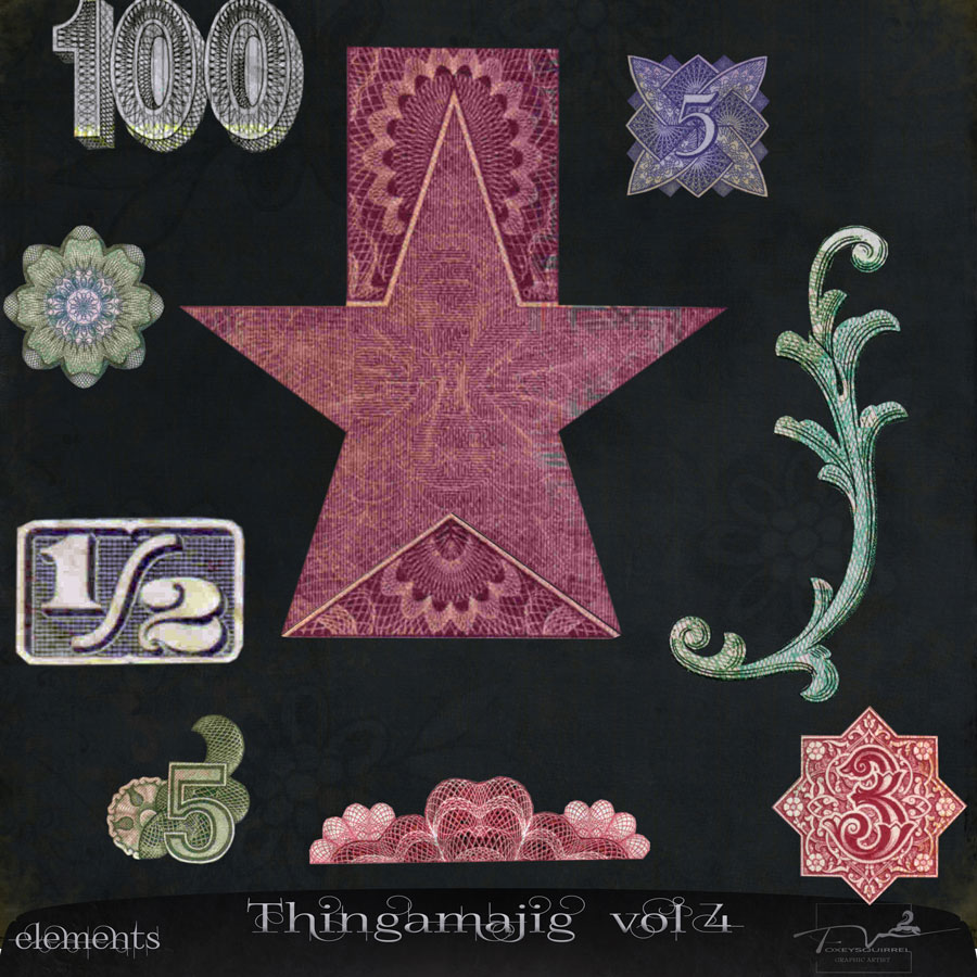 Thingamajig vol 04 Digital Art Pack