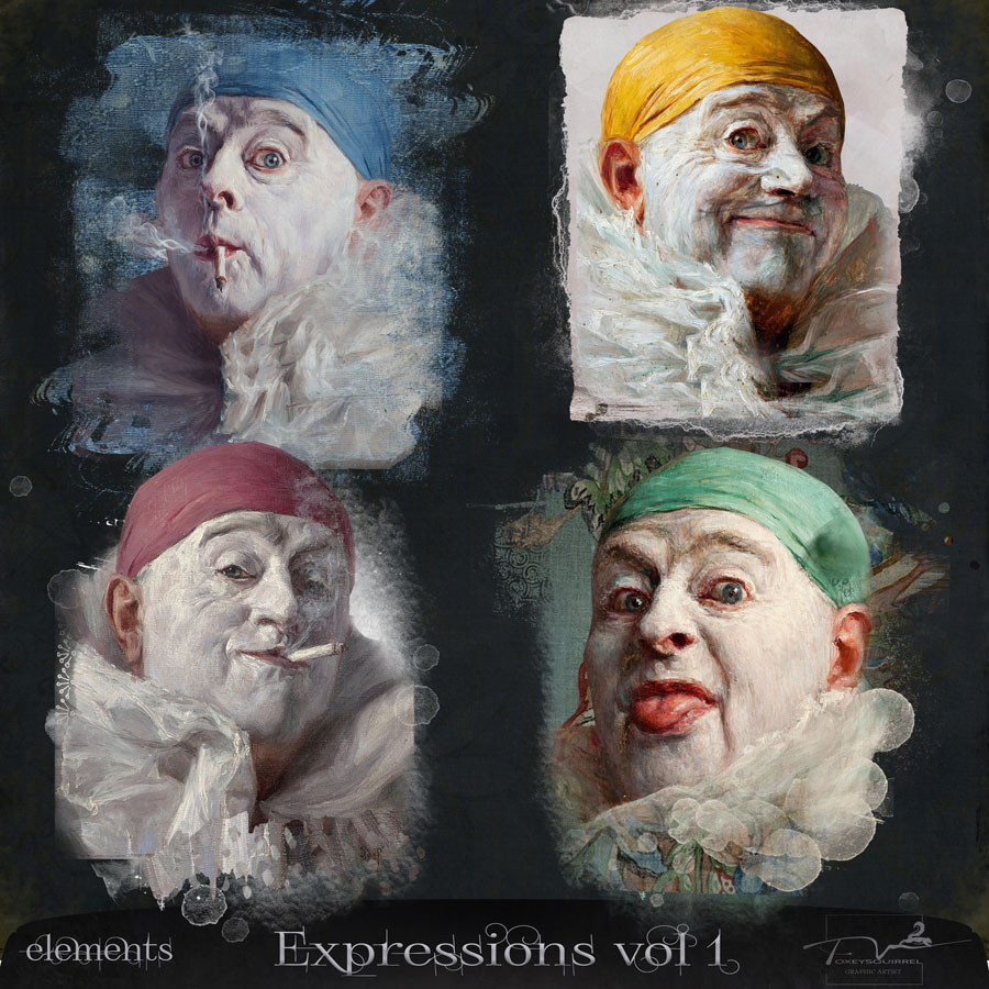 Expressions vol 1 Digital Art Elements