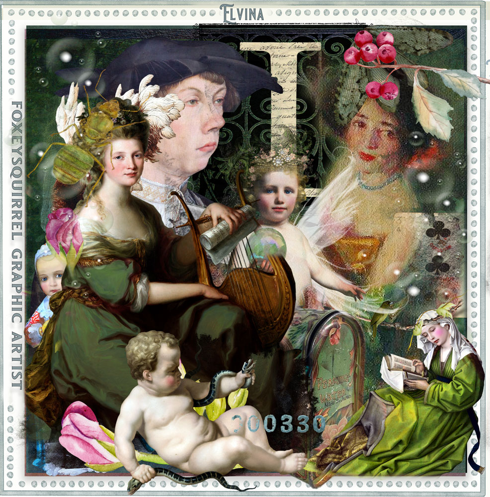 Elvina Digital Art Kit