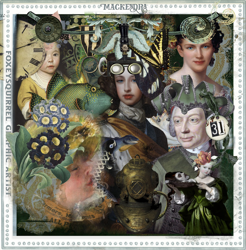 Mackendra Digital Art Kit