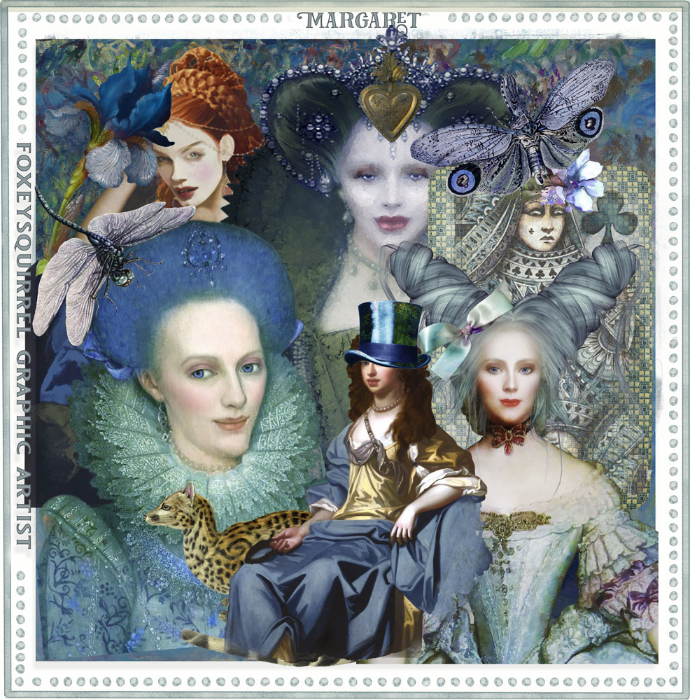 Margaret Digital Art Kit