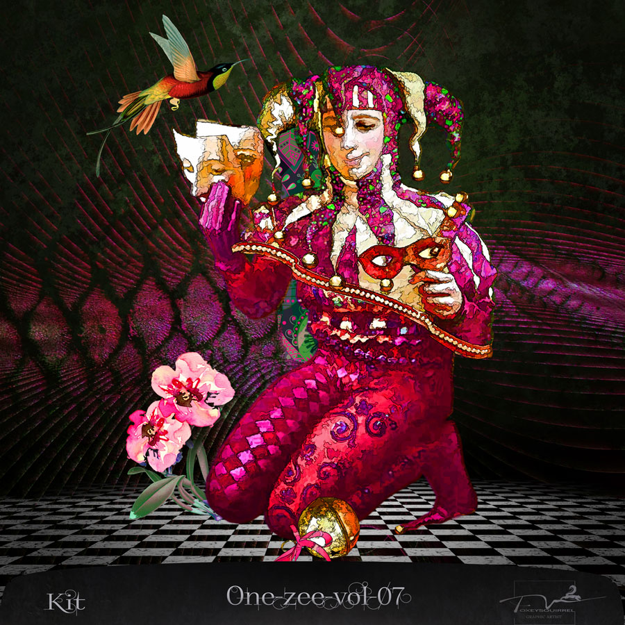 One-Zee Vol 07 Digital Art Mini Kit