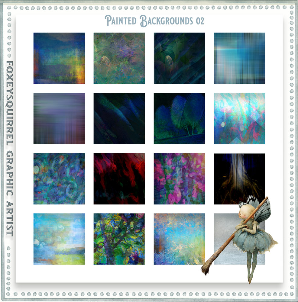 Painted Backgrounds 02 Digital Art Background