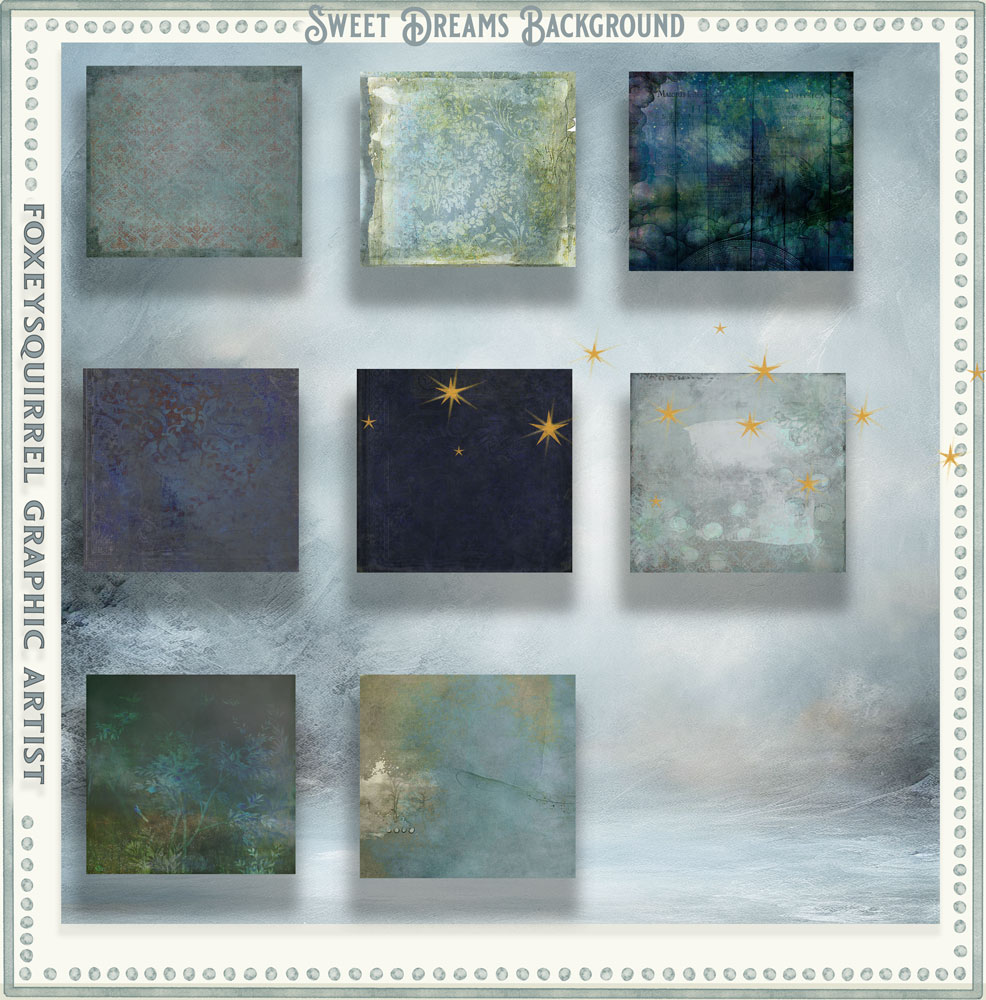 Sweet Dreams Digital Art Background 