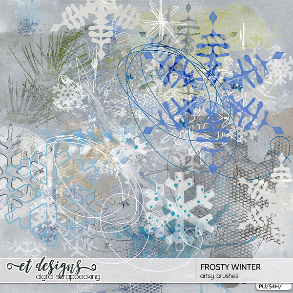 Frosty Winter Artsy Brushes