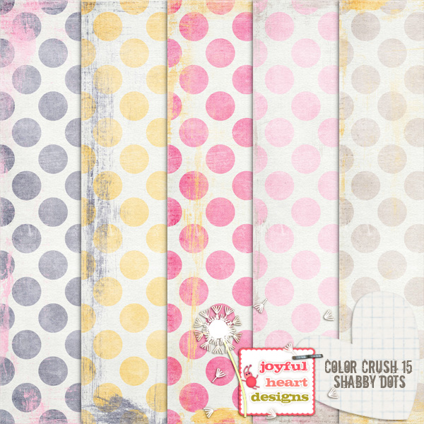 Color Crush 15 (shabby dots)