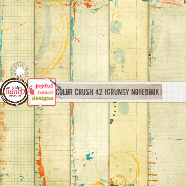Color Crush 42 (grungy notebook)